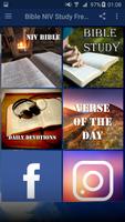 Poster Bible NIV Study Free App