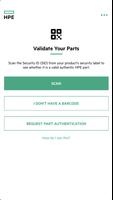 HPE Parts Validation poster