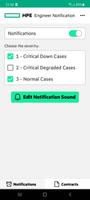 HPE Engineer Notification Screenshot 1