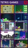 Tetris Games : all in one الملصق