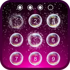 Скачать Lock screen bubbles APK