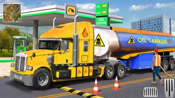 Öltanker-Spiele: LKW-Fahren Plakat