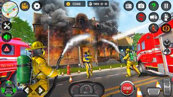 Firefighter Fire Truck Game 3D screenshot 3