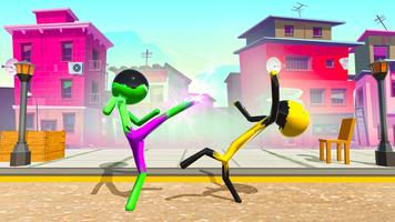 Stickman Ninja Fight: Ropehero poster