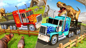 Jeux camion d'animaux sauvages capture d'écran 3