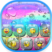 Color Rain Emoji Keyboard