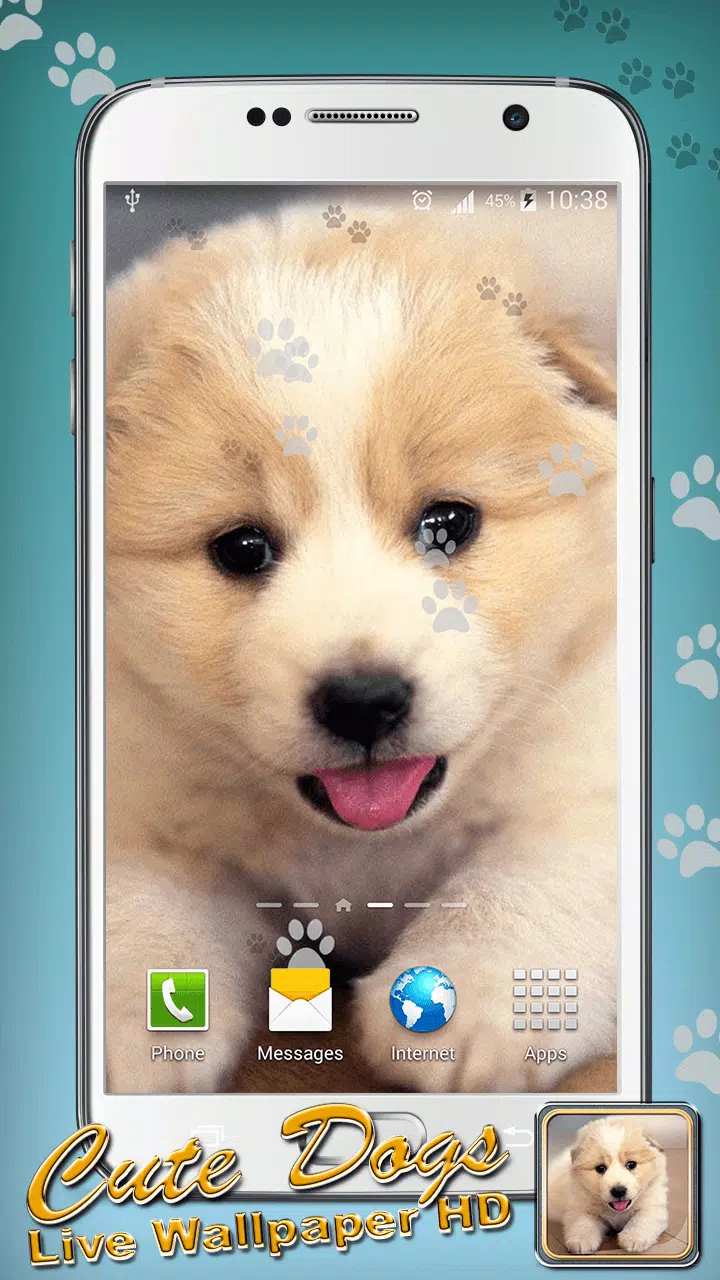 Cute Dogs Live Wallpaper HD APK for Android Download