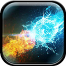 Fire and Ice Live Wallpaper APK