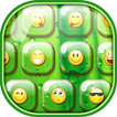 Green Emoji Keyboard Themes