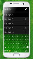 Green Emoji Keyboard Themes screenshot 3