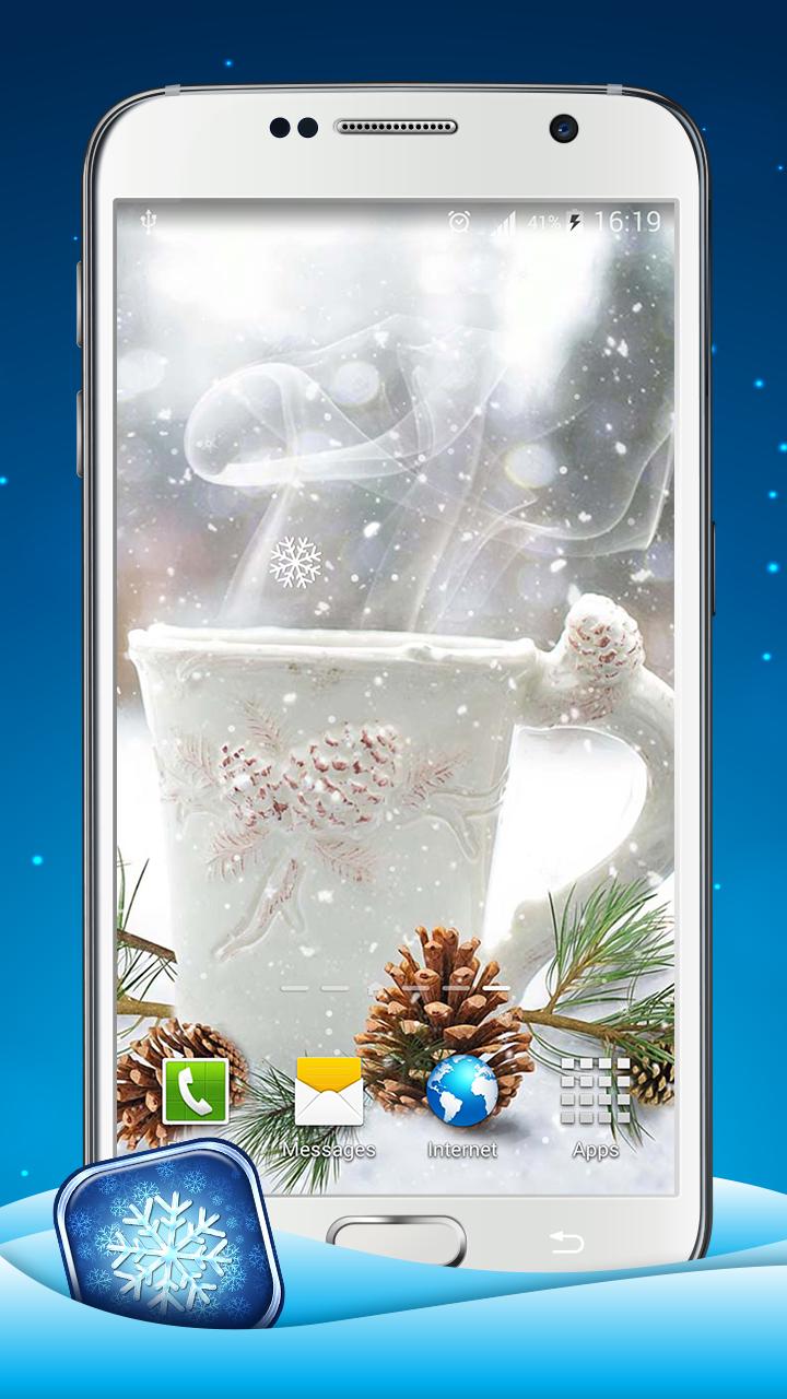 Снежный андроид. Приложение где снежинки живые. Как снять на телефон снегопад андроид.