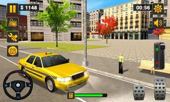 Taxi Driver 3D - Taxi Simulato постер