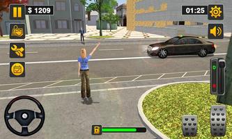 Taxi Driver 3D - Taxi Simulato capture d'écran 1