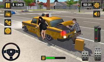 Taxi Driver 3D - Taxi Simulato capture d'écran 3