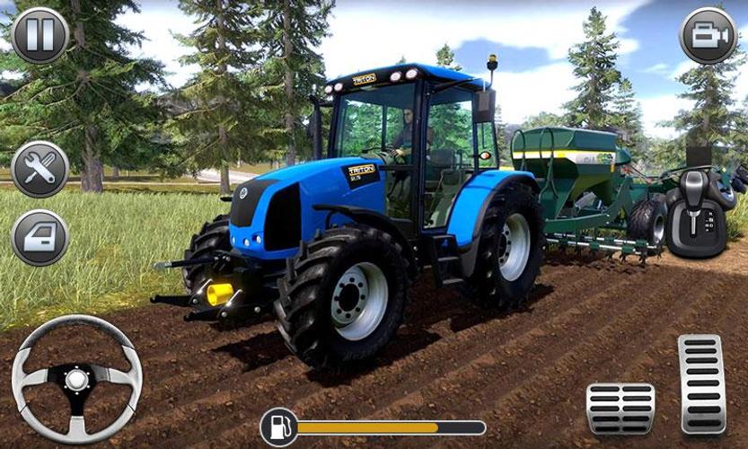 Farming Simulator Big Tractor Farmer Driving 3d For Android Apk