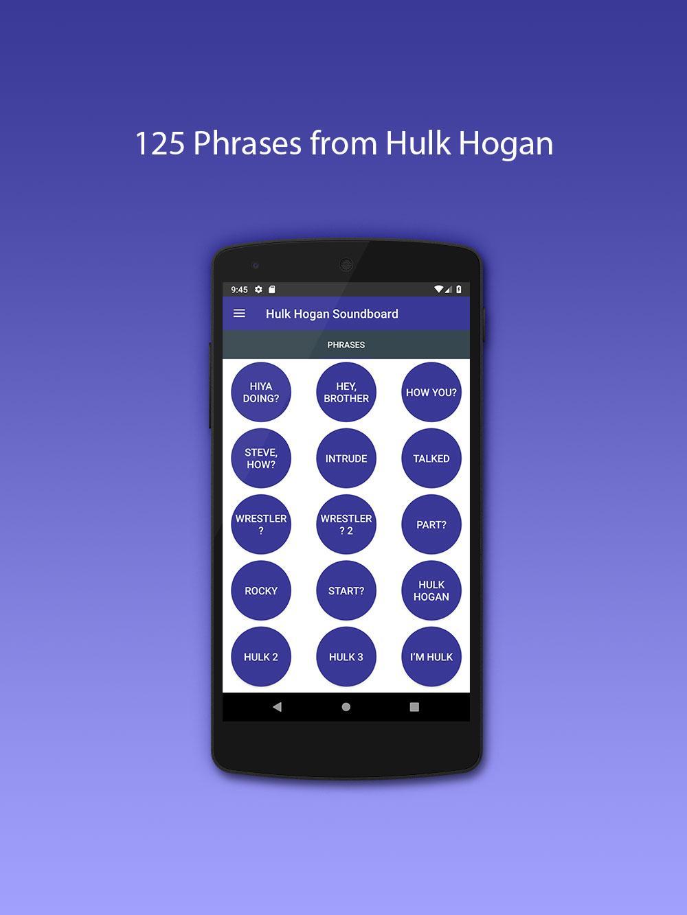 Hulk Hogan Soundboard For Android Apk Download - roblox hulk hogan 2 youtube