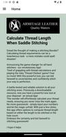 Thread Length Calculator poster