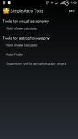 Simple Astronomy Tools Affiche
