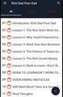 Rich Dad Poor Dad Audiobook capture d'écran 1