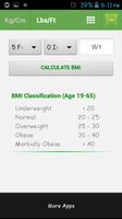 BMI capture d'écran 1