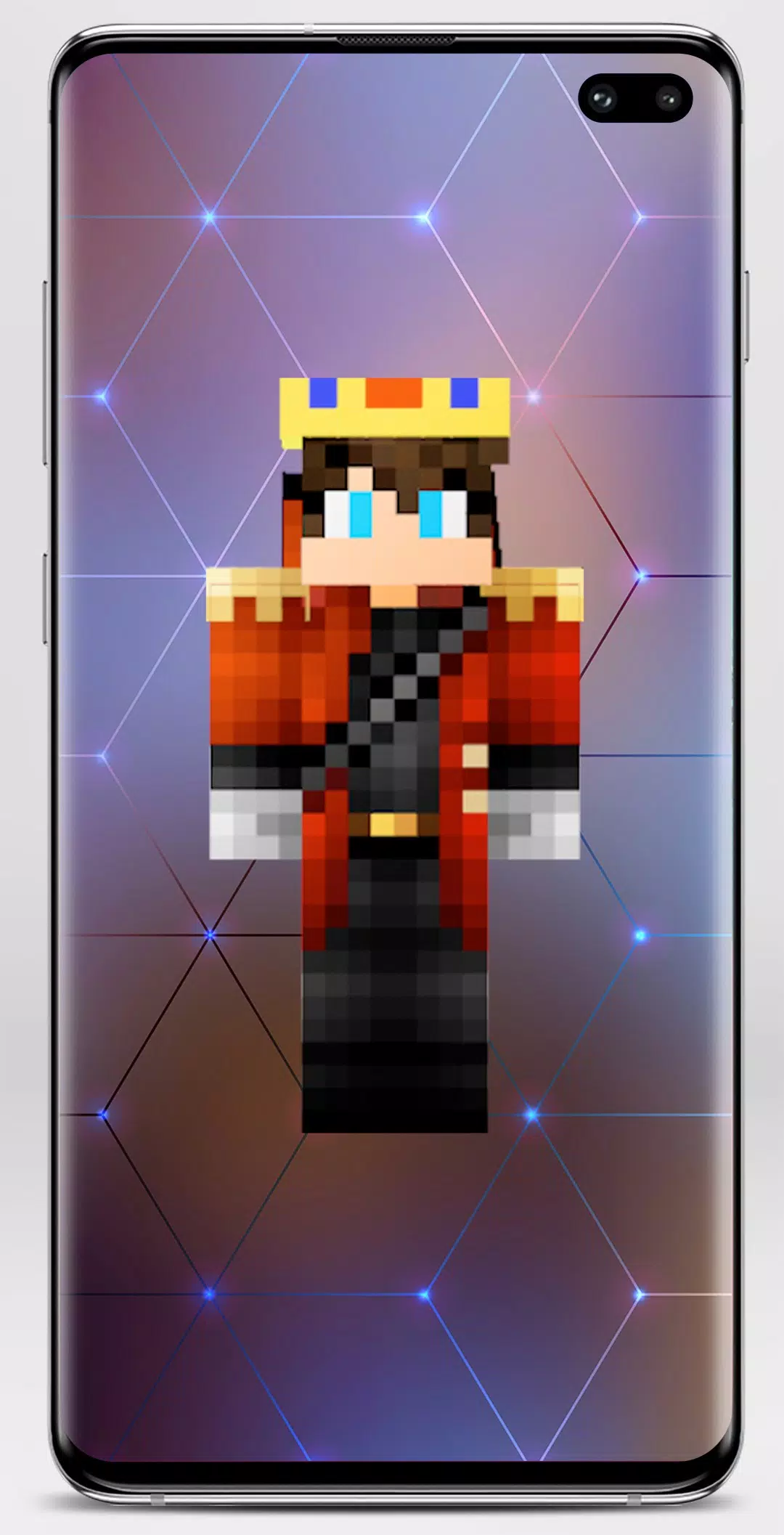 King herobrine Minecraft Skin