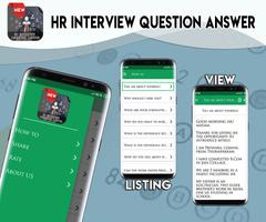 برنامه‌نما HR Interview Question Answer عکس از صفحه