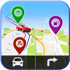 GPS Route Finder Exact Navigation Driving Live Map