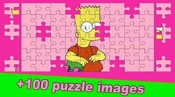Cartoon Character Puzzle capture d'écran 2
