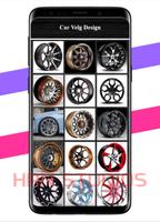 Modified car wheels poster