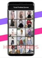 Mode coréenne pour les femmes Affiche