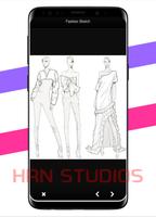 Sketch fashion tutorial Ekran Görüntüsü 3