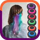 สไตล์ของผู้หญิงระบายสีผม APK
