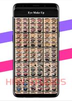 아이 메이크업 2019에 자습서 포스터
