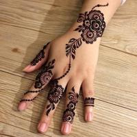 Tutoriel sur le design mehndi capture d'écran 1