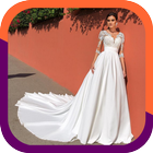 Conceptions de robe de mariage des femmes modernes icône