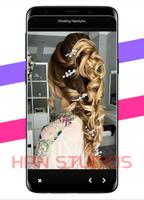 Women's wedding hairstyles poster