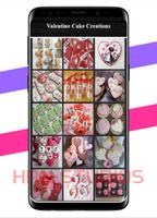 Membuat kue valentine poster