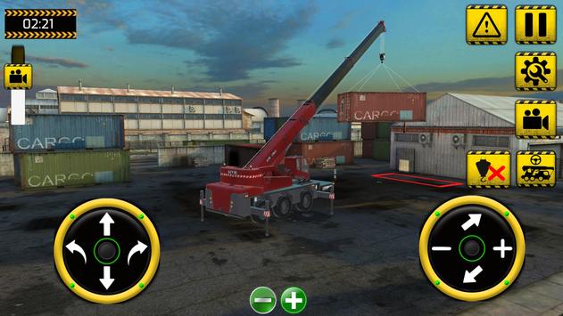 Realistic Crane Simulator ảnh chụp màn hình 1
