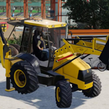 Backhoe Loader Dozer Simulator