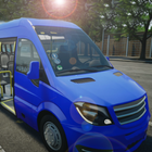 Minibus Passenger Transport icône