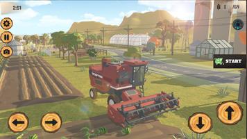Farm Simulator Harvester Affiche