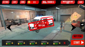 Ambulans Simulator : Emergency اسکرین شاٹ 1