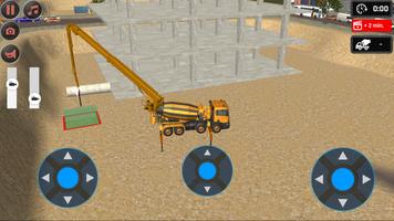 Concrete Mixer Truck Simulator پوسٹر