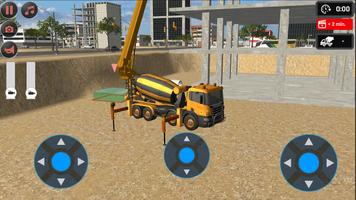 Concrete Mixer Truck Simulator اسکرین شاٹ 2