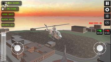 City Helicopter Simulator capture d'écran 2