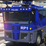 Polizei Aufstands-LKW Sim