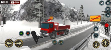 Snow Plow Truck Simulator capture d'écran 2