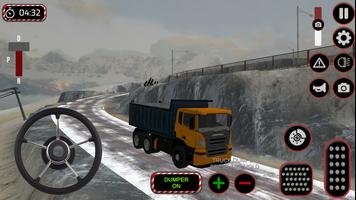 Truck Earthmoving simulator-poster