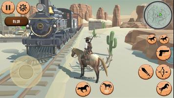 Western Horse Simulator Affiche