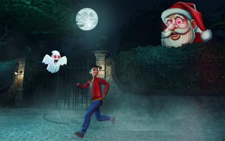 Scary Santa Christmas Night 3D الملصق